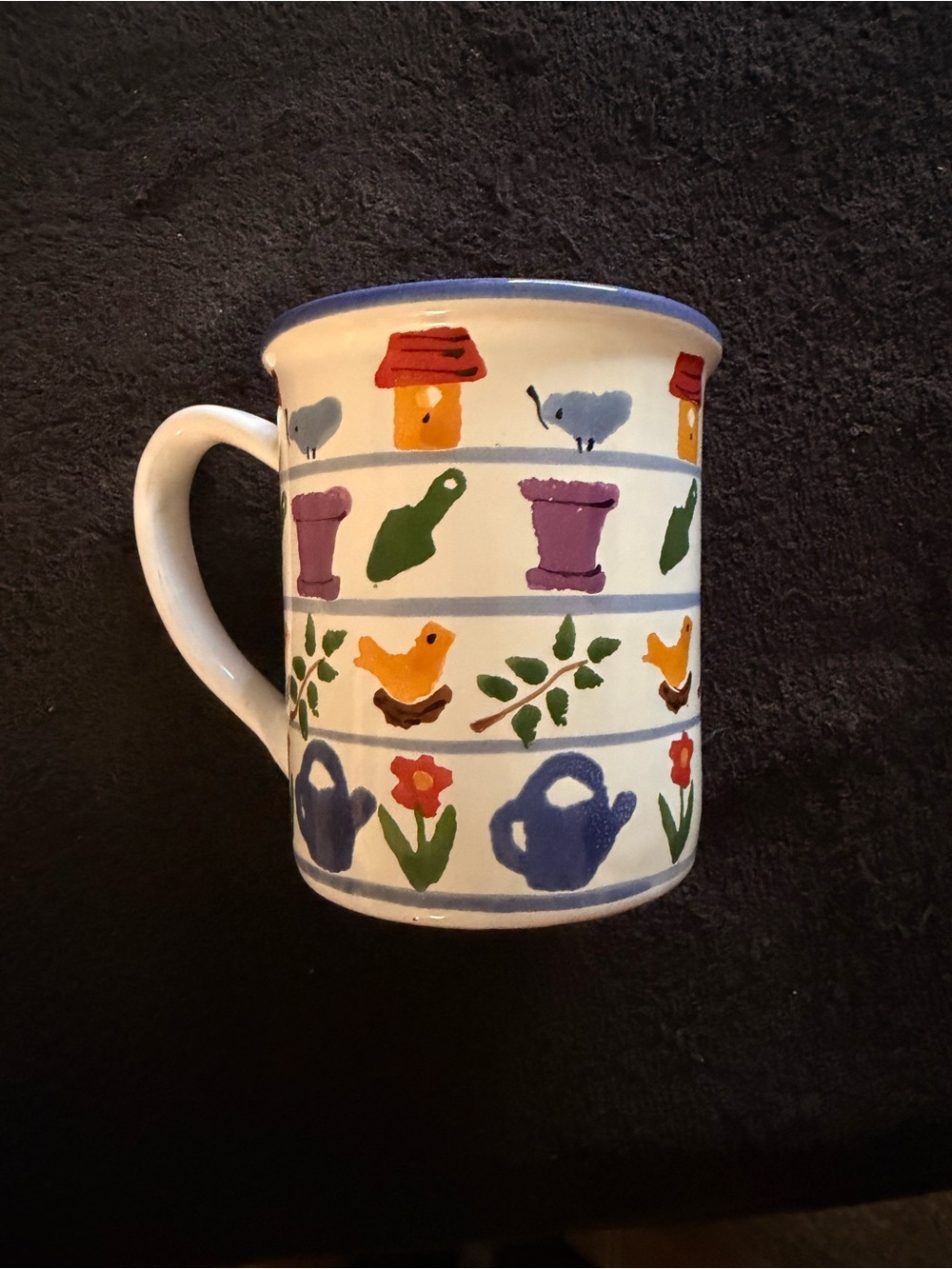 Starbucks - Hand-Painted Ceramic Garden Mug - Multicolor